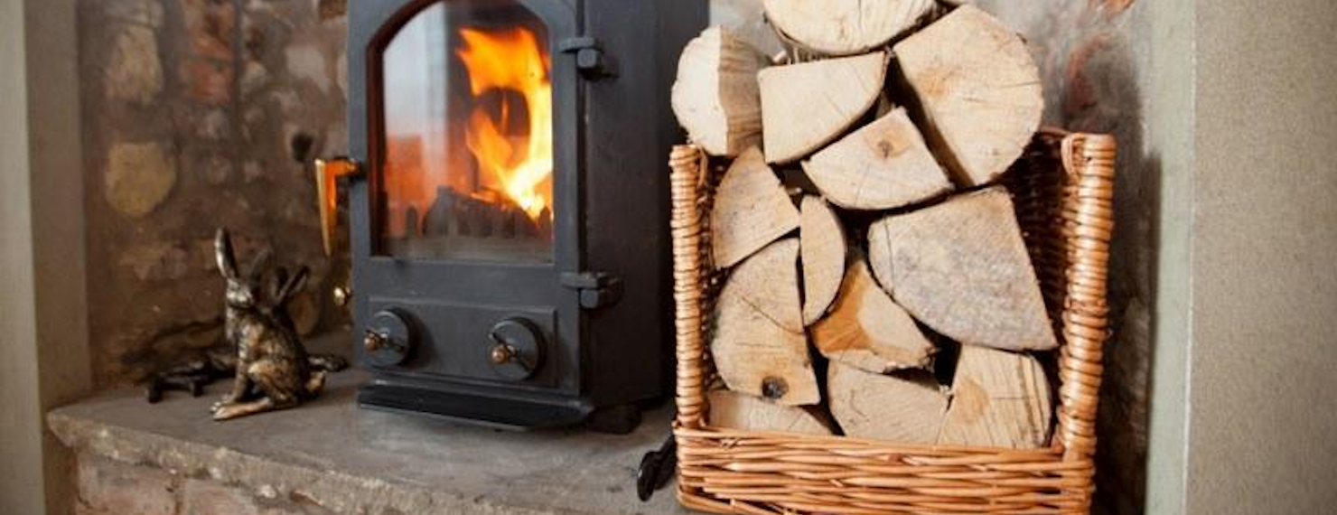 Dove cottage fireplace